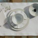 Toalha de papel retangular mod Trevo