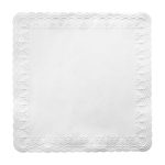 Guardanapo de papel Trevo - Personalizado - renda e perolas - 25 unidades
