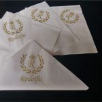 Guardanapo de papel folha dupla tradicional personalizado - Imagem 4